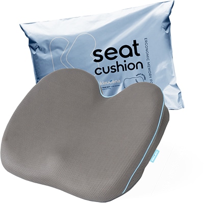 Memory seat outlet cushion